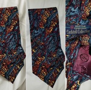 Molecular Expressions Cocktail Collection Silk Tie